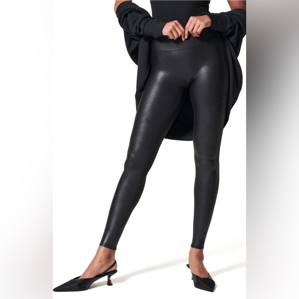 Spanx Faux Leather Leggings - PS